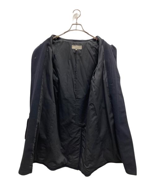 MARGARET HOWELL（マーガレットハウエル）MARGARET HOWELL (マーガレットハウエル) ウールステンカラーコート ネイビー サイズ:Mの古着・服飾アイテム