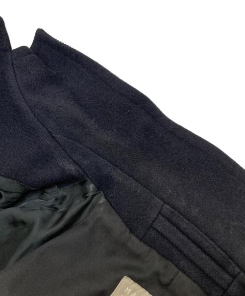 MARGARET HOWELL（マーガレットハウエル）MARGARET HOWELL (マーガレットハウエル) ウールステンカラーコート ネイビー サイズ:Mの古着・服飾アイテム