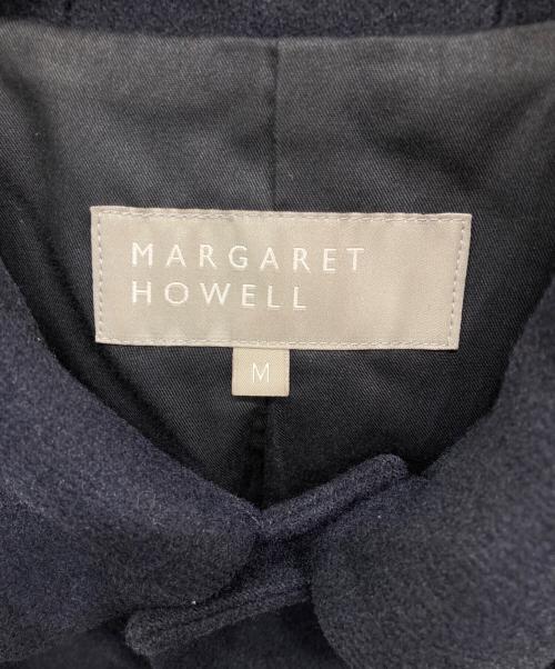 MARGARET HOWELL（マーガレットハウエル）MARGARET HOWELL (マーガレットハウエル) ウールステンカラーコート ネイビー サイズ:Mの古着・服飾アイテム