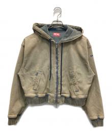 DIESEL（ディーゼル）の古着「デニムジャケット」｜ベージュ
