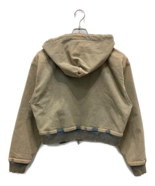 DIESEL（ディーゼル）DIESEL (ディーゼル) デニムジャケット ベージュ サイズ:XXSの古着・服飾アイテム