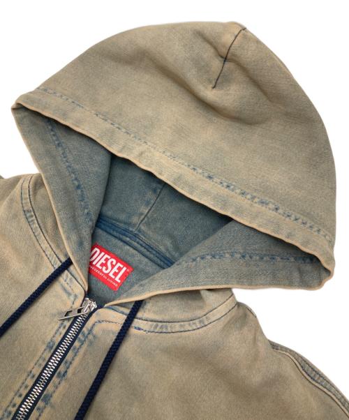 DIESEL（ディーゼル）DIESEL (ディーゼル) デニムジャケット ベージュ サイズ:XXSの古着・服飾アイテム