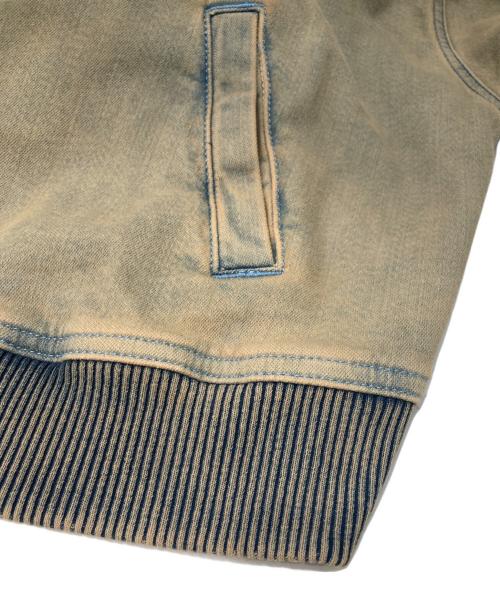 DIESEL（ディーゼル）DIESEL (ディーゼル) デニムジャケット ベージュ サイズ:XXSの古着・服飾アイテム