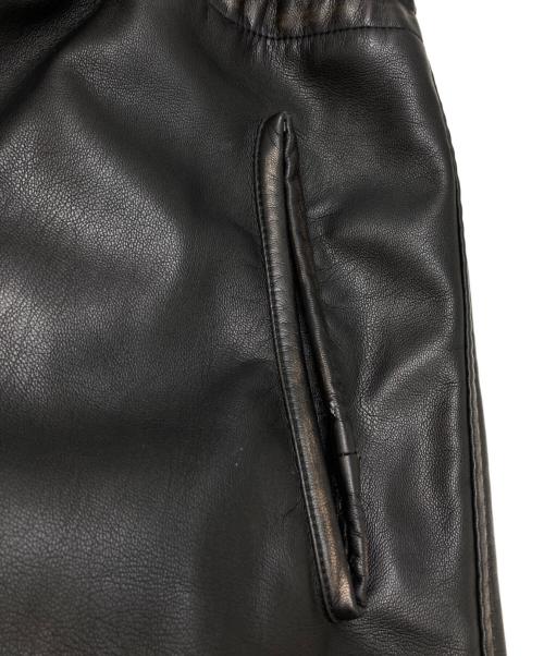 DIESEL（ディーゼル）DIESEL (ディーゼル) フェイクレザースカート ブラック サイズ:38の古着・服飾アイテム