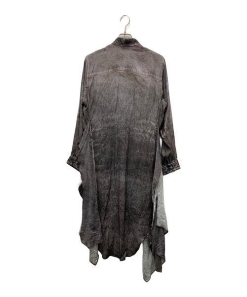 DIESEL（ディーゼル）DIESEL (ディーゼル) シャツドレス グレー サイズ:36の古着・服飾アイテム