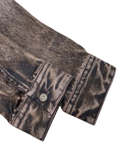 DIESEL（ディーゼル）DIESEL (ディーゼル) シャツドレス グレー サイズ:36の古着・服飾アイテム