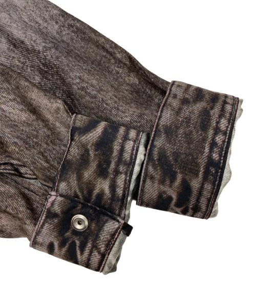 DIESEL（ディーゼル）DIESEL (ディーゼル) シャツドレス グレー サイズ:36の古着・服飾アイテム