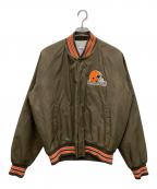 Chalk Lineチョークライン）の古着「スタジャン」｜ベージュ