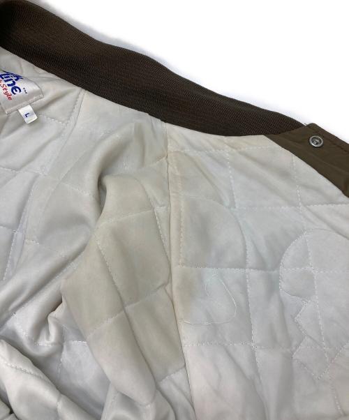 Chalk Line（チョークライン）Chalk Line (チョークライン) スタジャン ベージュ サイズ:Lの古着・服飾アイテム