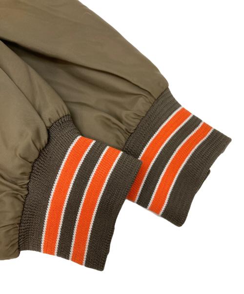 Chalk Line（チョークライン）Chalk Line (チョークライン) スタジャン ベージュ サイズ:Lの古着・服飾アイテム