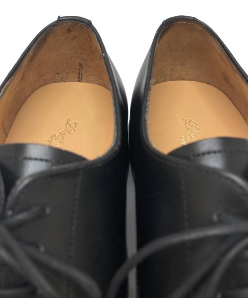 Lloyd footwear（ロイドフットウェア）Lloyd footwear (ロイドフットウェア) ブラックカーフプレーントゥシューズ ブラック サイズ:6 1/2Eの古着・服飾アイテム