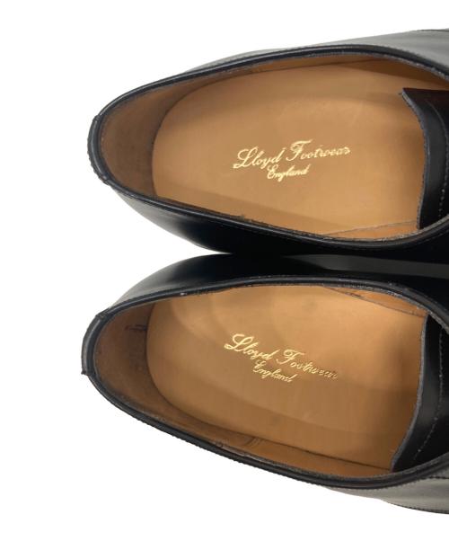 Lloyd footwear（ロイドフットウェア）Lloyd footwear (ロイドフットウェア) ブラックカーフプレーントゥシューズ ブラック サイズ:6 1/2Eの古着・服飾アイテム
