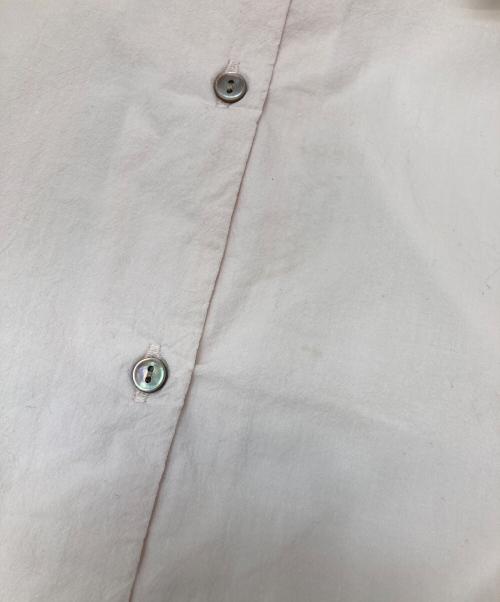 nest Robe（ネストローブ）nest Robe (ネストローブ) コットンリネン近江晒ドルマブラウス ピンク サイズ:FREEの古着・服飾アイテム