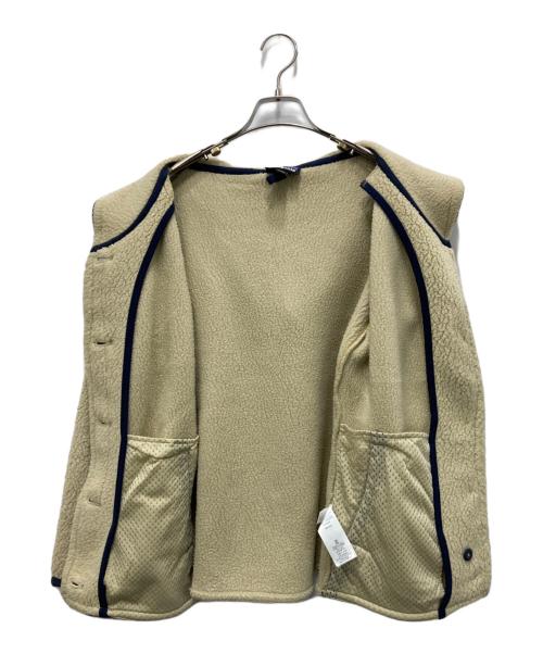 Patagonia（パタゴニア）Patagonia (パタゴニア) フリースカーディガン ベージュ サイズ:Sの古着・服飾アイテム