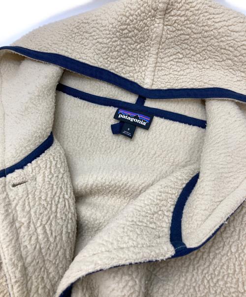 Patagonia（パタゴニア）Patagonia (パタゴニア) フリースカーディガン ベージュ サイズ:Sの古着・服飾アイテム