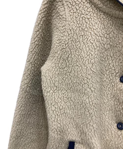 Patagonia（パタゴニア）Patagonia (パタゴニア) フリースカーディガン ベージュ サイズ:Sの古着・服飾アイテム