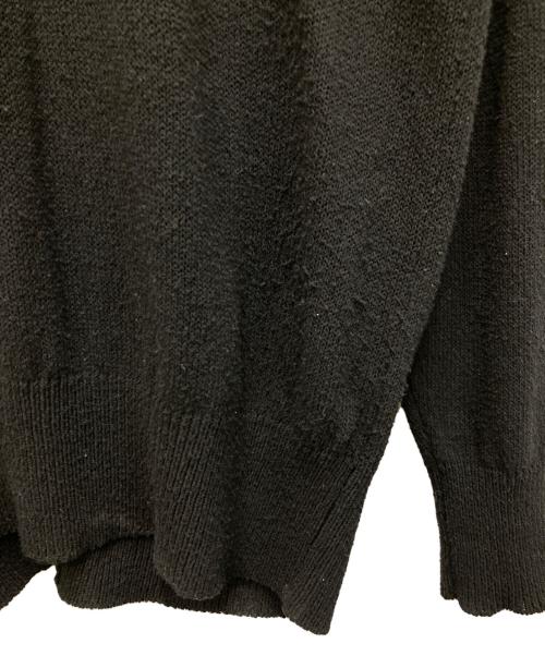 FOLL（フォル）FOLL (フォル) matte silk wardrobe cardigan ブラック サイズ:2の古着・服飾アイテム