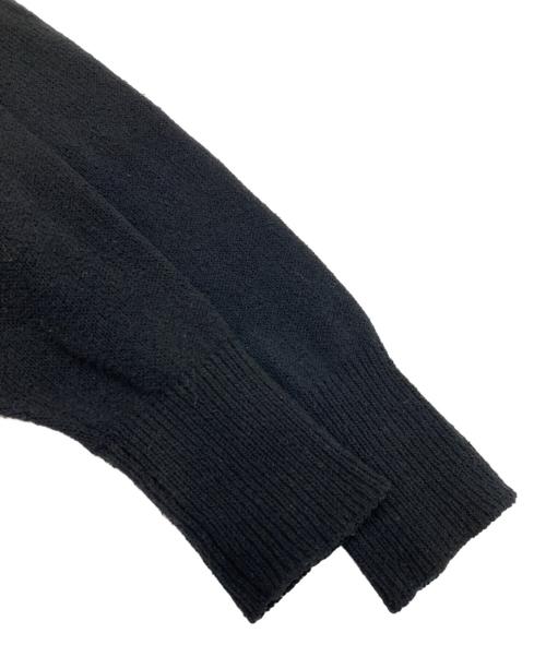 FOLL（フォル）FOLL (フォル) matte silk wardrobe cardigan ブラック サイズ:2の古着・服飾アイテム