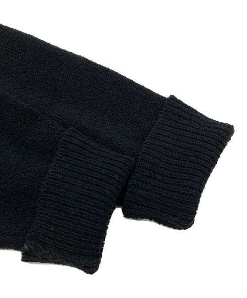 FOLL（フォル）FOLL (フォル) matte silk wardrobe cardigan ブラック サイズ:2の古着・服飾アイテム