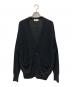 FOLL（フォル）の古着「matte silk wardrobe cardigan」｜ブラック