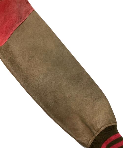 YANKEES（ヤンキース）YANKEES (ヤンキース) スエードスタジャン レッド サイズ:なしの古着・服飾アイテム