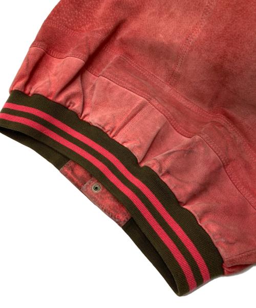 YANKEES（ヤンキース）YANKEES (ヤンキース) スエードスタジャン レッド サイズ:なしの古着・服飾アイテム