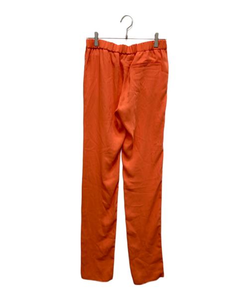 MM6 Maison Margiela（エムエムシックスメゾンマルジェラ）MM6 Maison Margiela (エムエムシックスメゾンマルジェラ) レーヨンテーパードパンツ オレンジ サイズ:40の古着・服飾アイテム