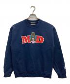 UNDERCOVER×CYDERHOUSEアンダーカバー×サイダーハウス）の古着「スウェット」｜ネイビー