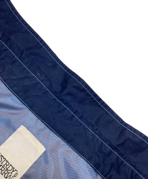 YSTRDY'S TMRRW（イエスタデイズトゥモロウ）YSTRDY'S TMRRW (イエスタデイズトゥモロウ) SILK ROAD FABRIC MIX PANEL SHIRT ネイビー サイズ:mediumの古着・服飾アイテム