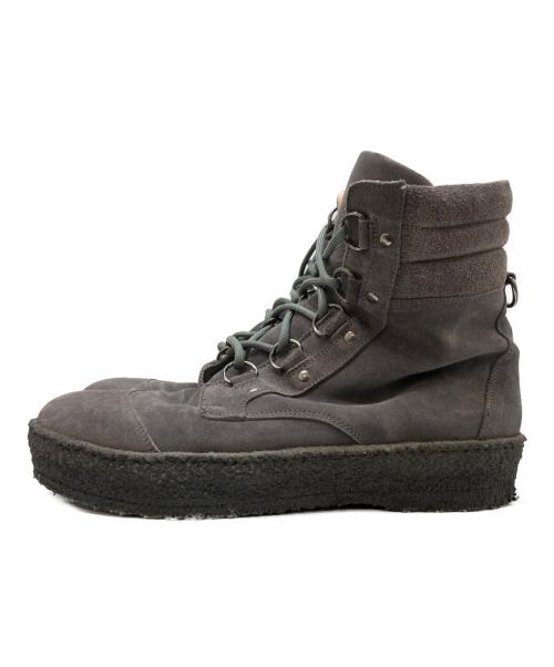 nonnative（ノンネイティブ）nonnative (ノンネイティブ) レースアップブーツ グレー サイズ:41の古着・服飾アイテム