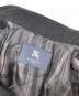 中古・古着 BURBERRY LONDON (バーバリーロンドン) フォックスファー付アンゴラブレンドステンカラーコート ブラック サイズ:46：21000円