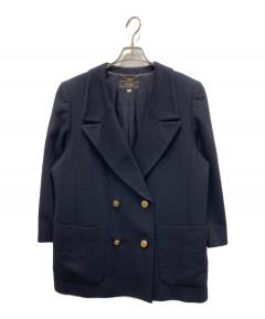 MORABITO スペル　ダークブルー ジャケット 38サイズ　新品未使用 中古・古着通販】MORABITO (モラビト) ノーカラージャケット ネイビー
