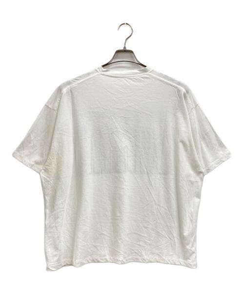 Whim Gazette（ウィムガゼット）Whim Gazette (ウィムガゼット) リラックスロゴTシャツ ホワイト サイズ:FREE 未使用品の古着・服飾アイテム