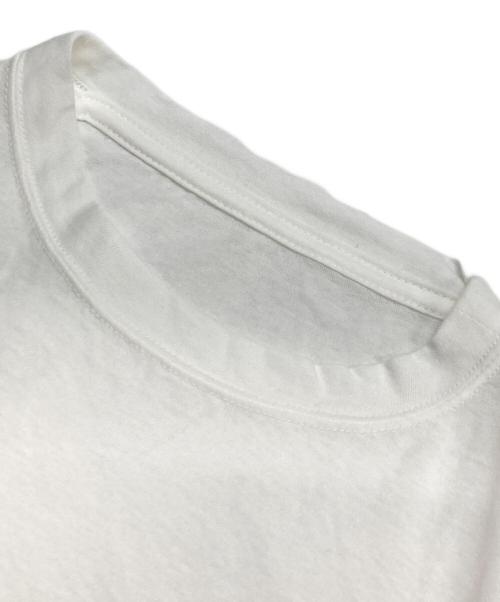 Whim Gazette（ウィムガゼット）Whim Gazette (ウィムガゼット) リラックスロゴTシャツ ホワイト サイズ:FREE 未使用品の古着・服飾アイテム