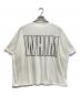Whim Gazette（ウィムガゼット）の古着「リラックスロゴTシャツ」｜ホワイト