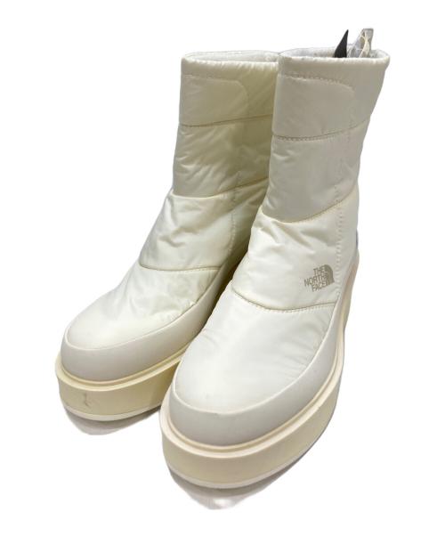 THE NORTH FACE（ザ ノース フェイス）THE NORTH FACE (ザ ノース フェイス) カルミア ヌプシ ブーツ ウォータープルーフ ホワイト サイズ:24の古着・服飾アイテム