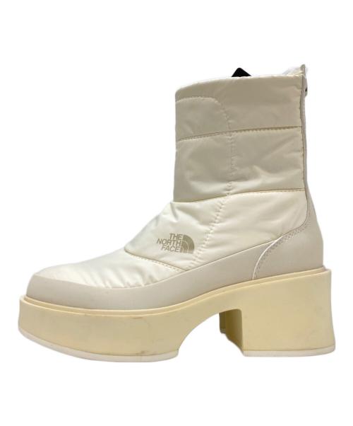 THE NORTH FACE（ザ ノース フェイス）THE NORTH FACE (ザ ノース フェイス) カルミア ヌプシ ブーツ ウォータープルーフ ホワイト サイズ:24の古着・服飾アイテム