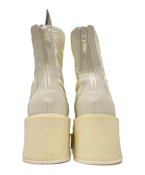 THE NORTH FACE（ザ ノース フェイス）THE NORTH FACE (ザ ノース フェイス) カルミア ヌプシ ブーツ ウォータープルーフ ホワイト サイズ:24の古着・服飾アイテム