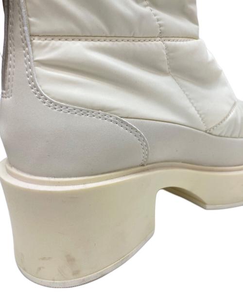 THE NORTH FACE（ザ ノース フェイス）THE NORTH FACE (ザ ノース フェイス) カルミア ヌプシ ブーツ ウォータープルーフ ホワイト サイズ:24の古着・服飾アイテム