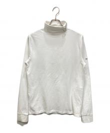 FRED PERRY×RAF SIMONS（フレッドペリー×ラフシモンズ）の古着「Laurel Wreath Detail Roll Neck Shirt」｜ホワイト