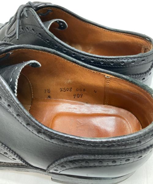 Alden（オールデン）Alden (オールデン) レザーシューズ ブラック サイズ:7 1/2の古着・服飾アイテム