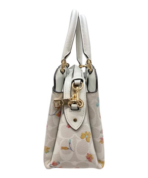 COACH（コーチ）COACH (コーチ) 2WAYバッグ ホワイトの古着・服飾アイテム