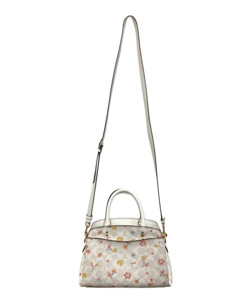COACH（コーチ）COACH (コーチ) 2WAYバッグ ホワイトの古着・服飾アイテム