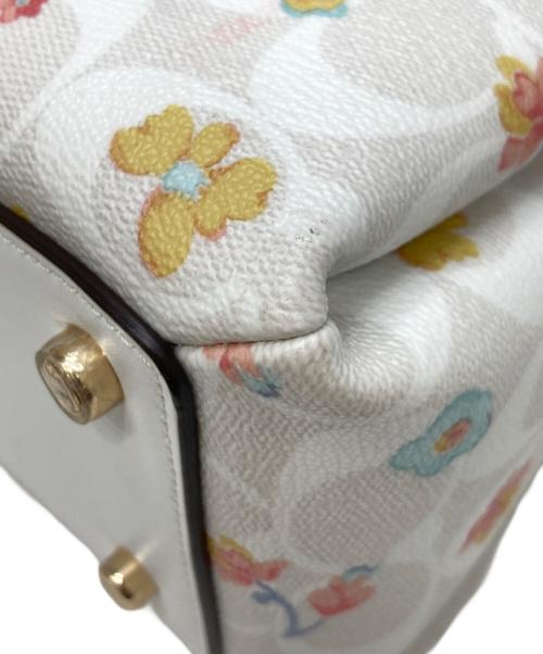 COACH（コーチ）COACH (コーチ) 2WAYバッグ ホワイトの古着・服飾アイテム