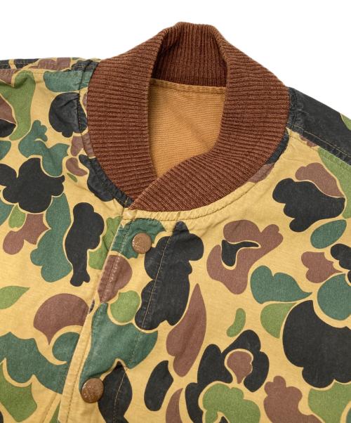 RRL（ダブルアールエル）RRL (ダブルアールエル) リバーシブルマレージャケット ブラウン サイズ:Mの古着・服飾アイテム