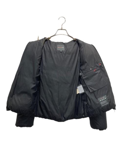 DUVETICA（デュベティカ）DUVETICA (デュベティカ) ファー付ダウンジャケット ブラック サイズ:40の古着・服飾アイテム