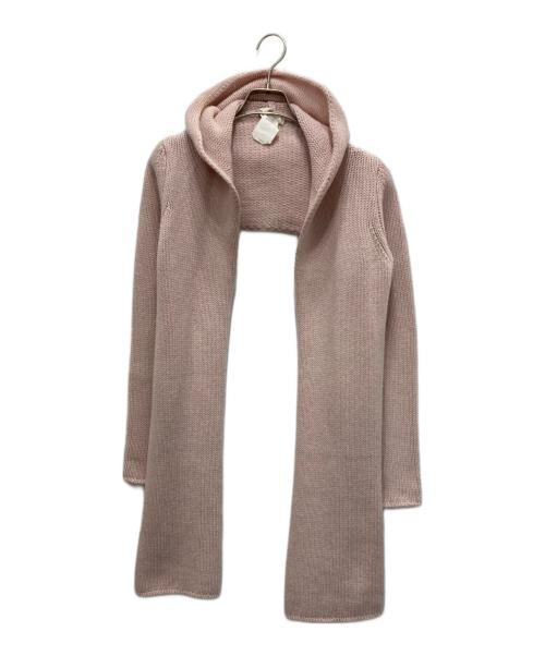 'S Max Mara（エスマックスマーラ）'S Max Mara (エスマックスマーラ) カシミヤ混ニットボレロ ピンク サイズ:Sの古着・服飾アイテム