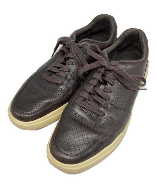 COLE HAAN（コールハーン）COLE HAAN (コールハーン) グランド クロスコート モダン パーフォレーション スニーカー ブラウン サイズ:9Mの古着・服飾アイテム