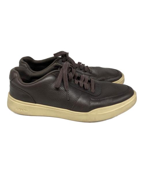 COLE HAAN（コールハーン）COLE HAAN (コールハーン) グランド クロスコート モダン パーフォレーション スニーカー ブラウン サイズ:9Mの古着・服飾アイテム