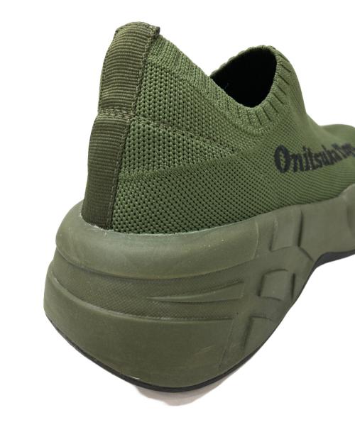 Onitsuka Tiger（オニツカタイガー）Onitsuka Tiger (オニツカタイガー) P-TRAINER KNIT LO オリーブ サイズ:24の古着・服飾アイテム